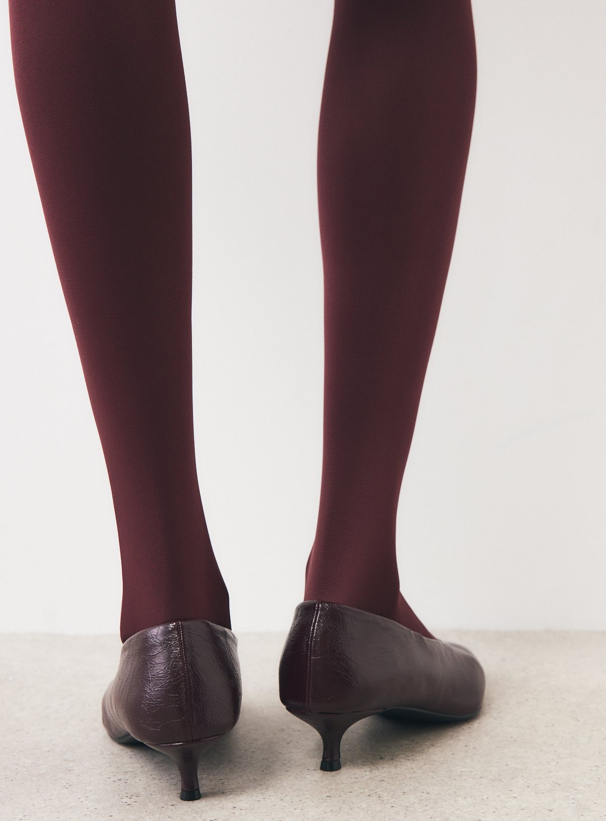80 Denier Opaque Tights 3-Pack S - Image 2 thumbnail